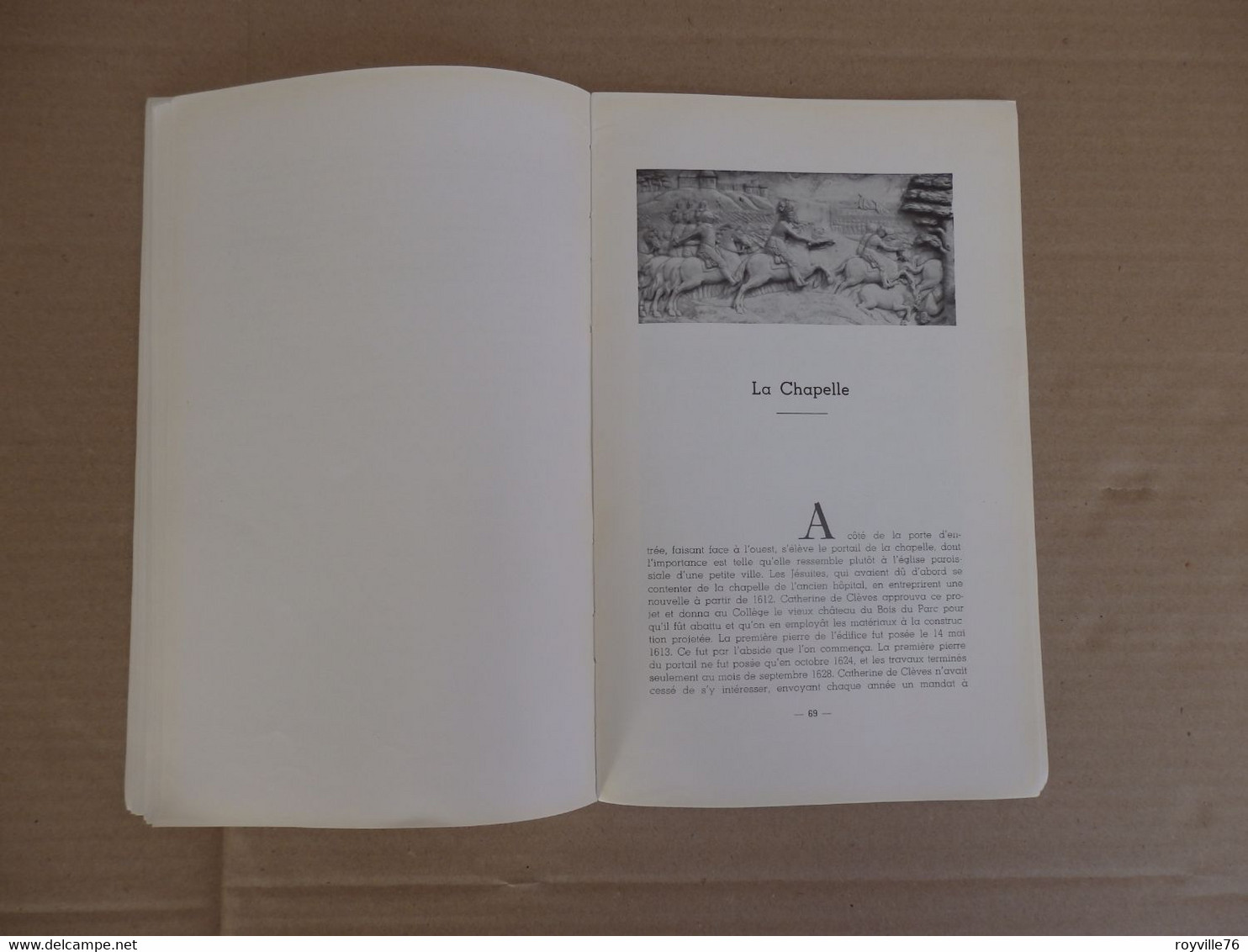 Pages De L'histoire Du Collège D'Eu Par L. Le Chevalier (Professeur D'histoire Au Collège Anguier) 1956 102 P. - Normandie