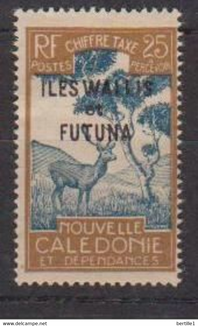 WALLIS ET FUTUNA    N°  YVERT  : TAXE 17  NEUF AVEC  CHARNIERES      ( CH  4 /24 ) - Postage Due