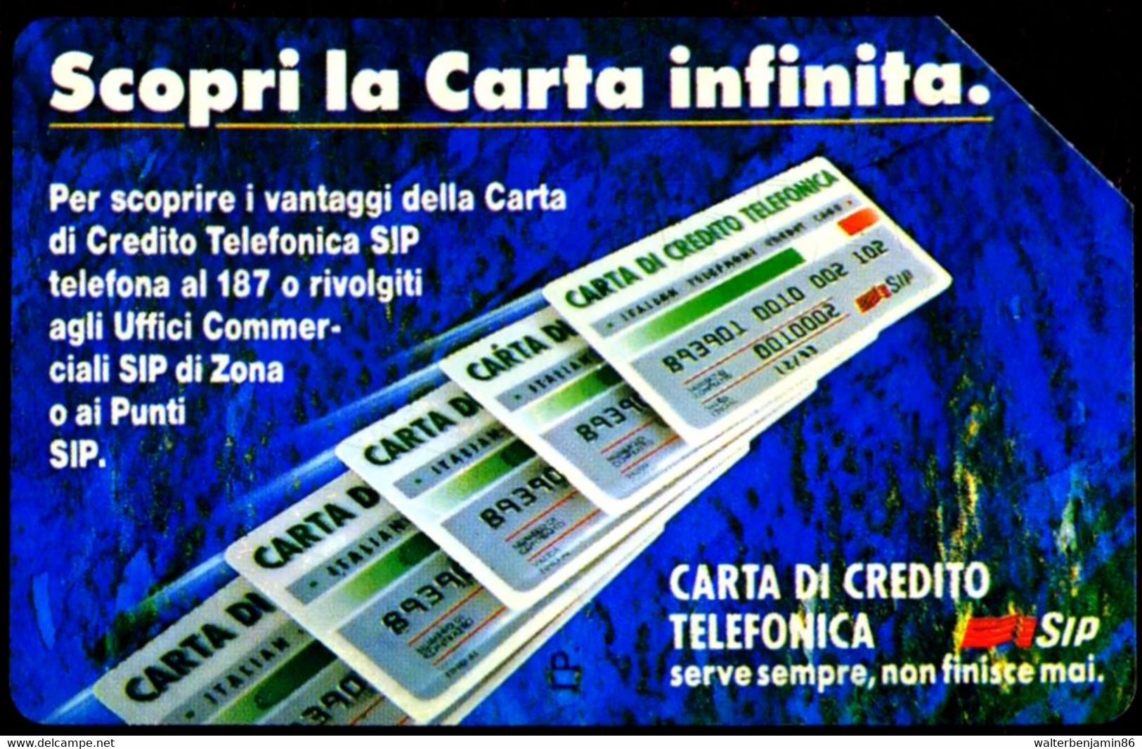 G 120 A C&C 1213 SCHEDA TELEFONICA USATA CARTA INFINITA 10 PIK 12.93 VARIANTE OCR GRANDE - Errori & Varietà