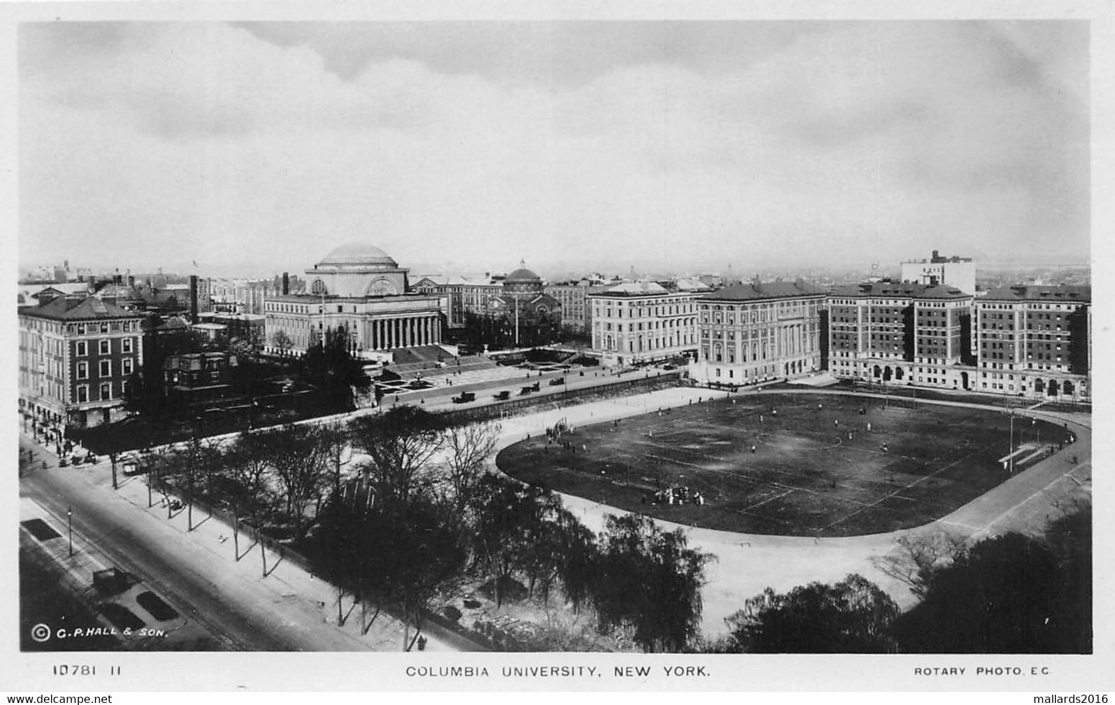 NEW YORK - COLUMBIA UNIVERSITY ~ AN OLD REAL PHOTO POSTCARD #223194 - Enseñanza, Escuelas Y Universidades