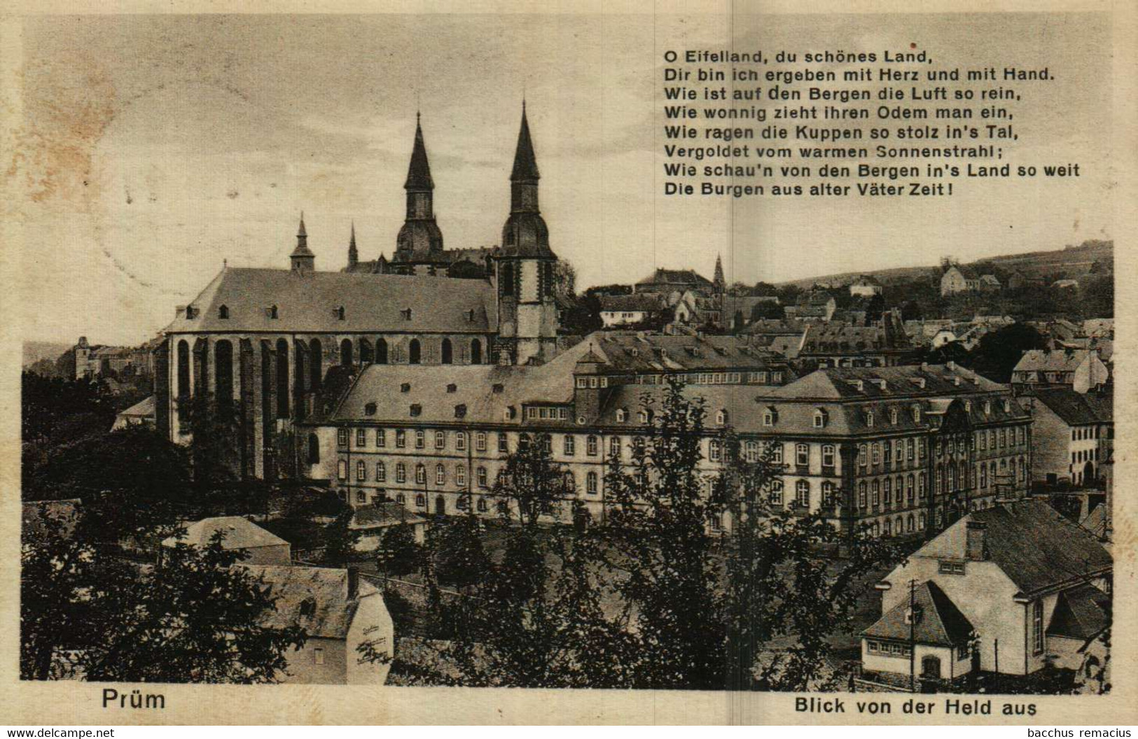 PRÜM/Eifel Blick Von Der Held Aus - Prüm