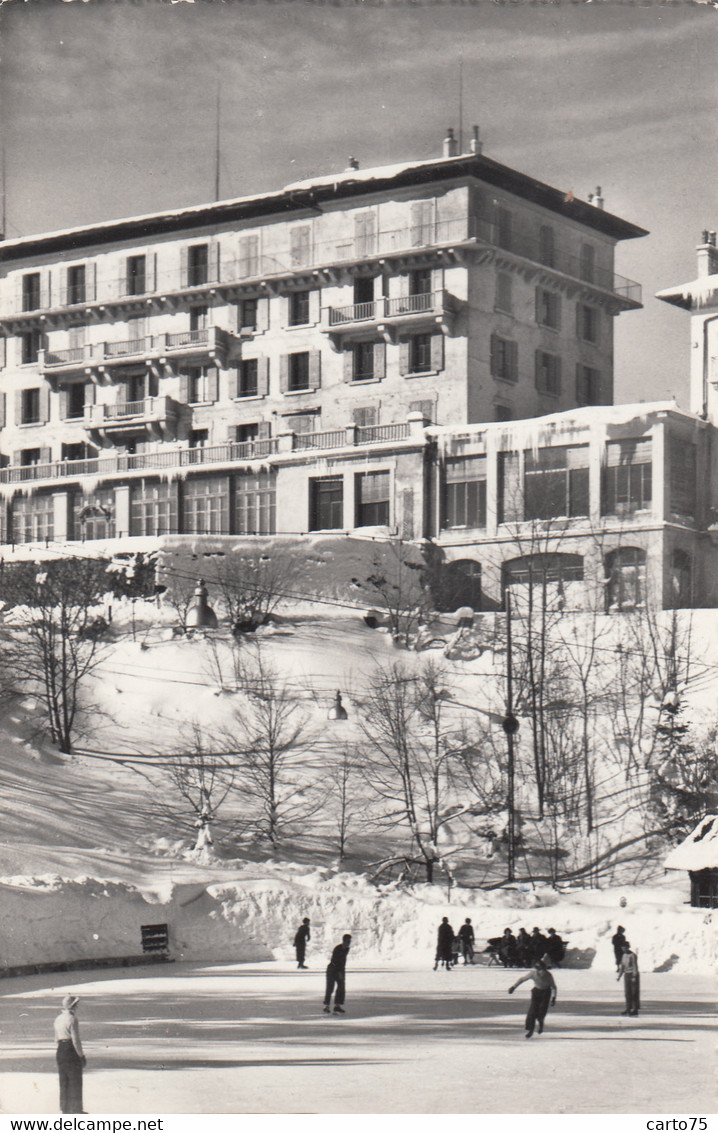 Suisse - Saint-Cergue - Hôtel De L'Observatoire Et Patinoire - Postmarked 1964 - Saint-Cergue