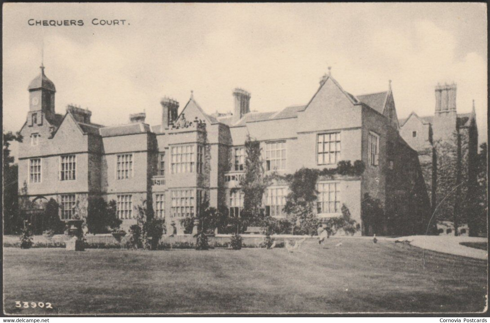 Chequers Court, Buckinghamshire, C.1910s - Photochrom Postcard - Buckinghamshire