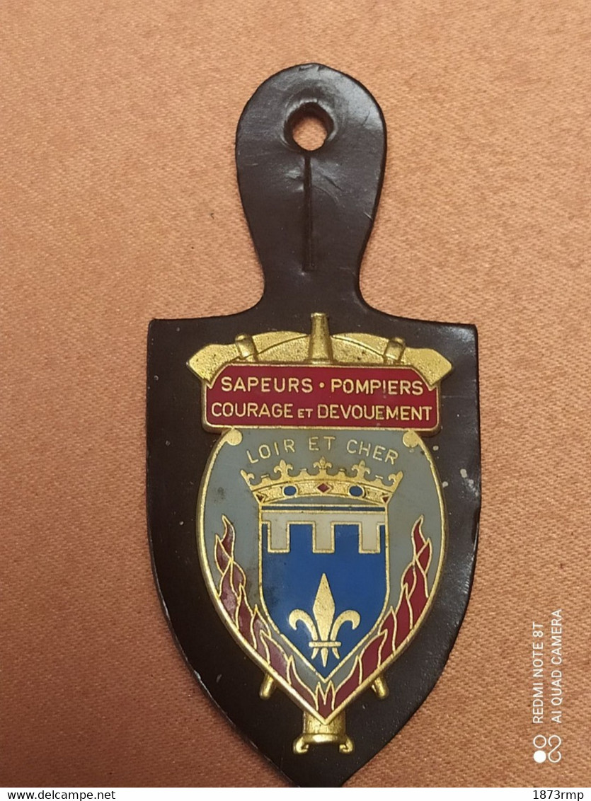 INSIGNE SAPEURS POMPIERS DU LOIR ET CHER - Feuerwehr