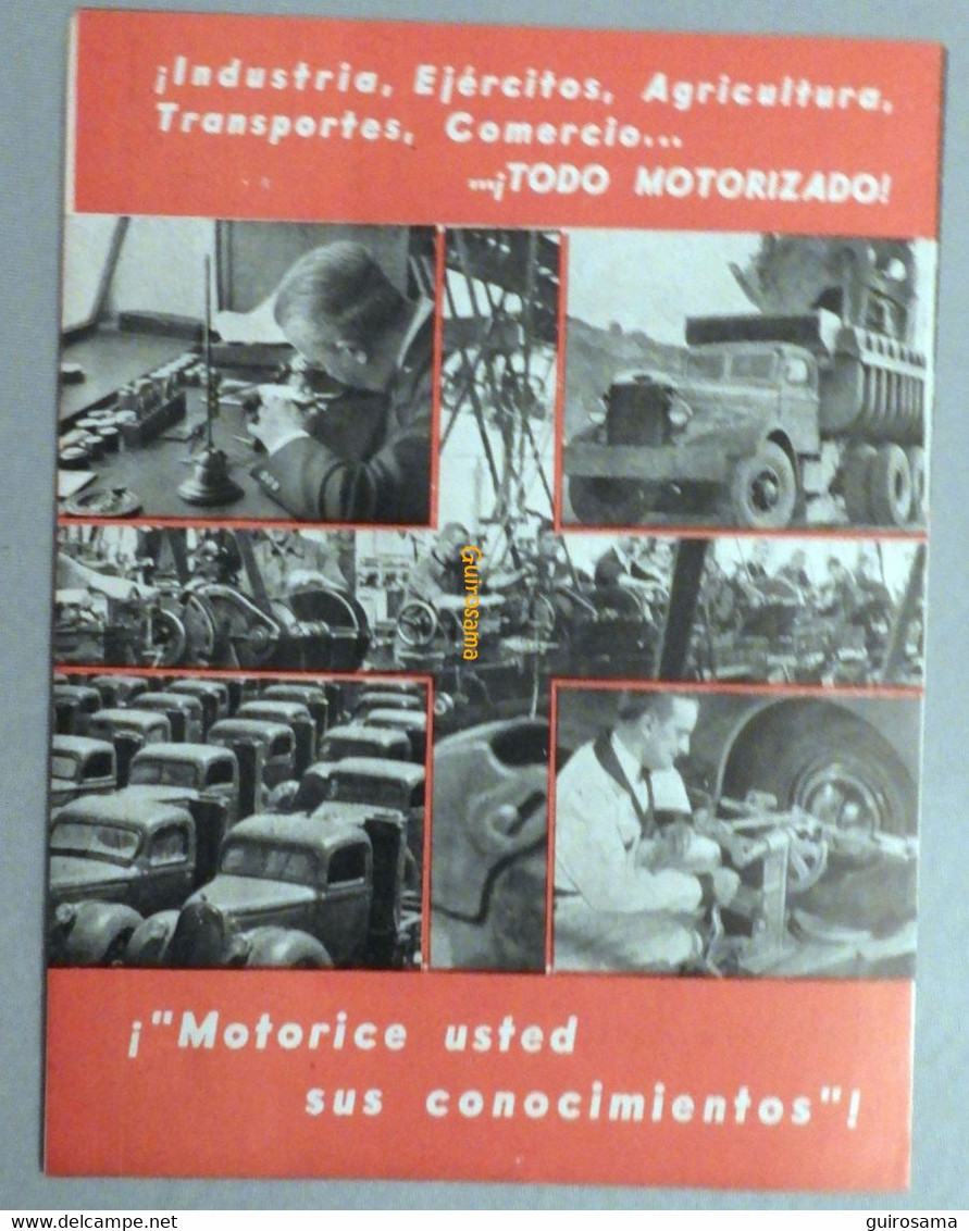 Manual de automobiles de Arias Paz - El Motor - 1943 - bus, tracteur, camion, char