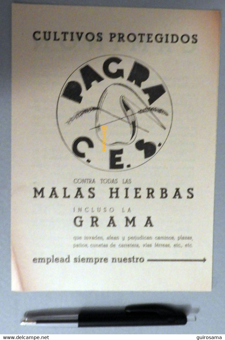 Compana Espanhola De Semillas Fabrica Pagra (Bilbao) (pesticides ?) - 1935 - España