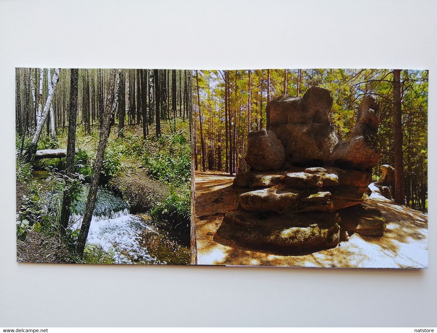 2022..KAZAKHSTAN.. SET OF POSTCARDS..BOROVOE..LAND OF MYSTERIES AND LEGENDS