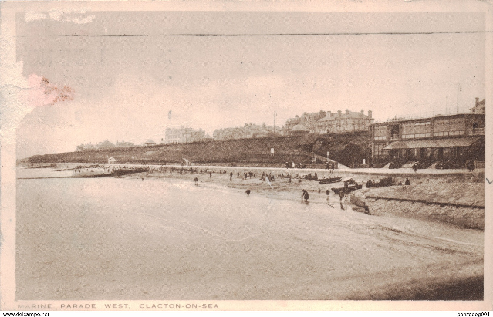 H.G. Jones Postcard Marine Parade West, Clacton-on-Sea, Essex. 1946 - Clacton On Sea