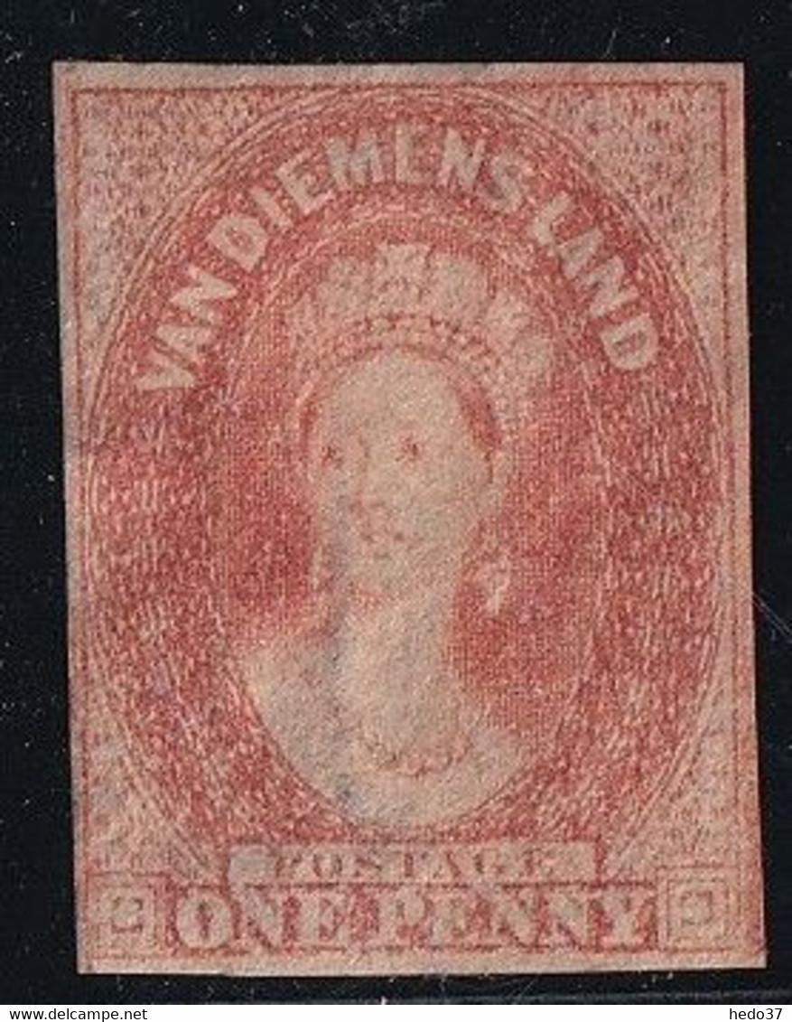 Tasmanie N°10a - Rouge-brun - Neuf Sans Gomme - TB - Mint Stamps