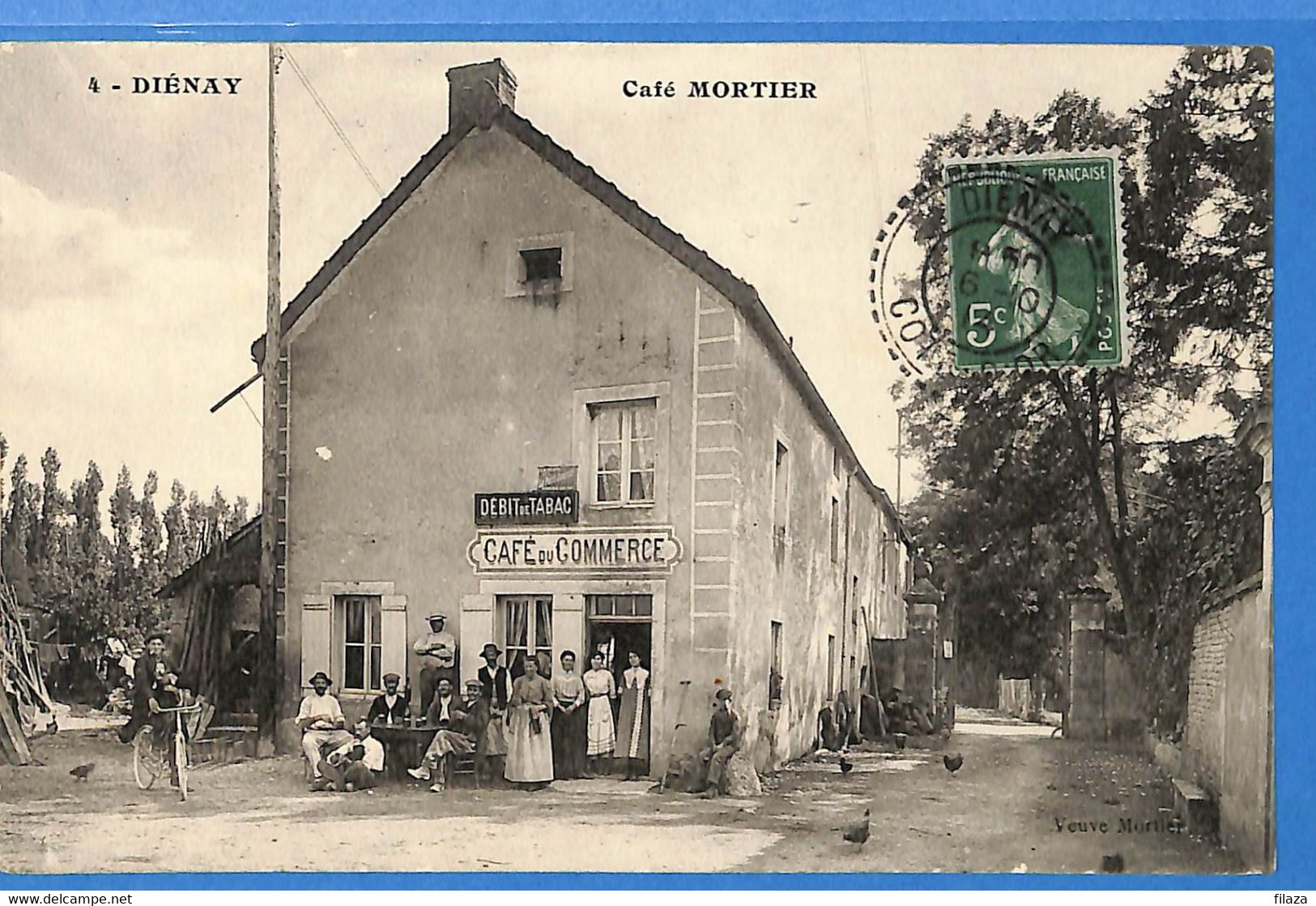 21 - Côte D'Or - Dienay - Cafe Mortier (N9090) - Autres & Non Classés
