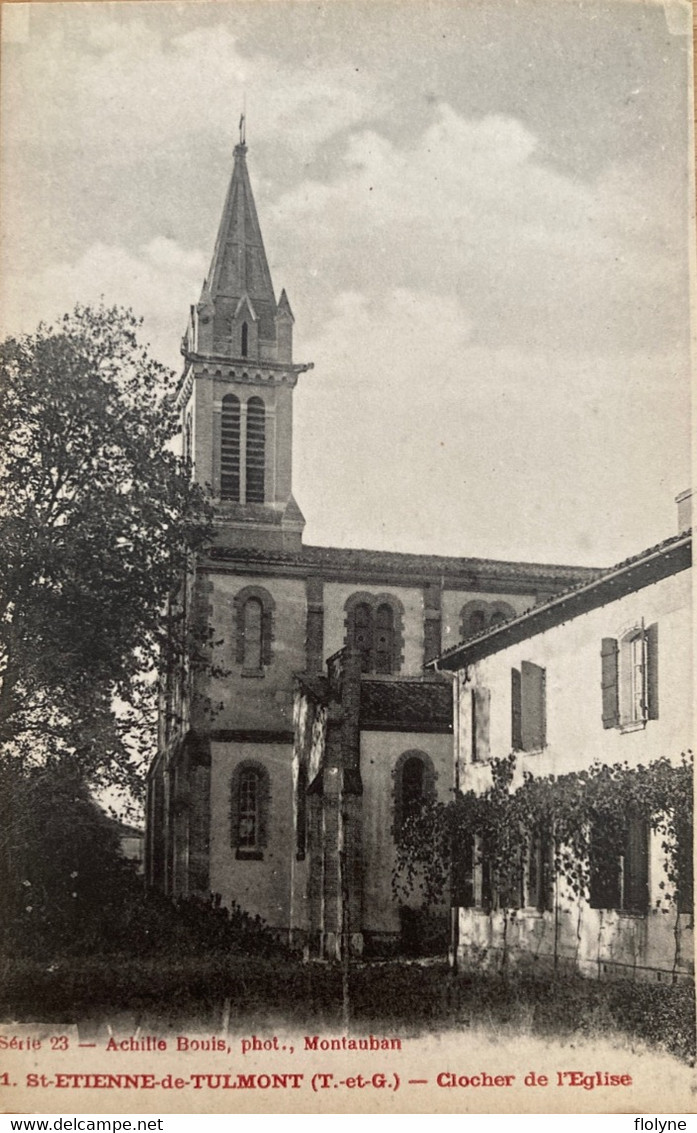 Saint Étienne De Tulmont - Vue Sur Le Clocher De L’église - Saint Etienne De Tulmont