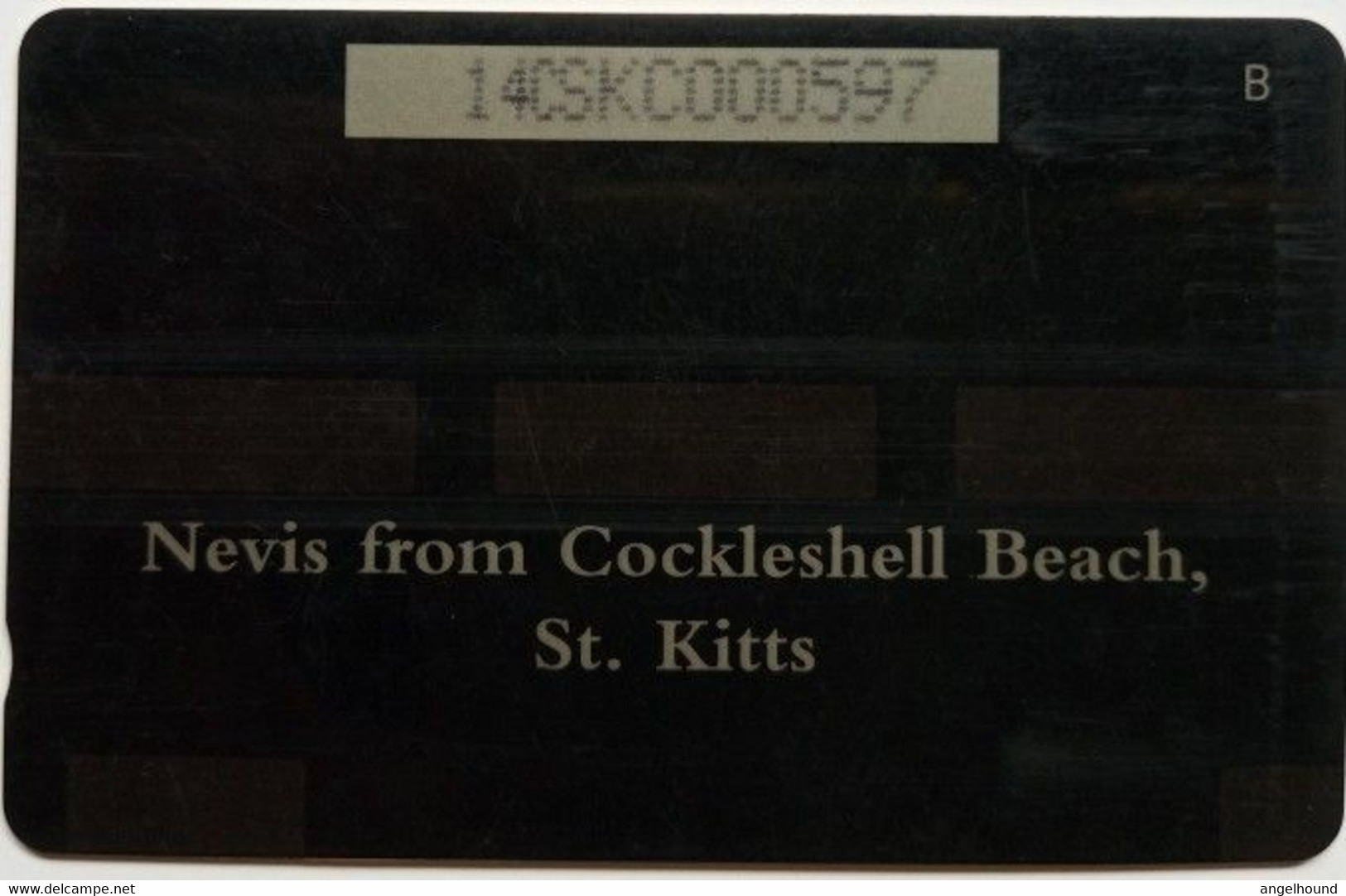 St. Kitts And Nevis EC$40  14CSKC "  Cockshell Beach " - St. Kitts En Nevis