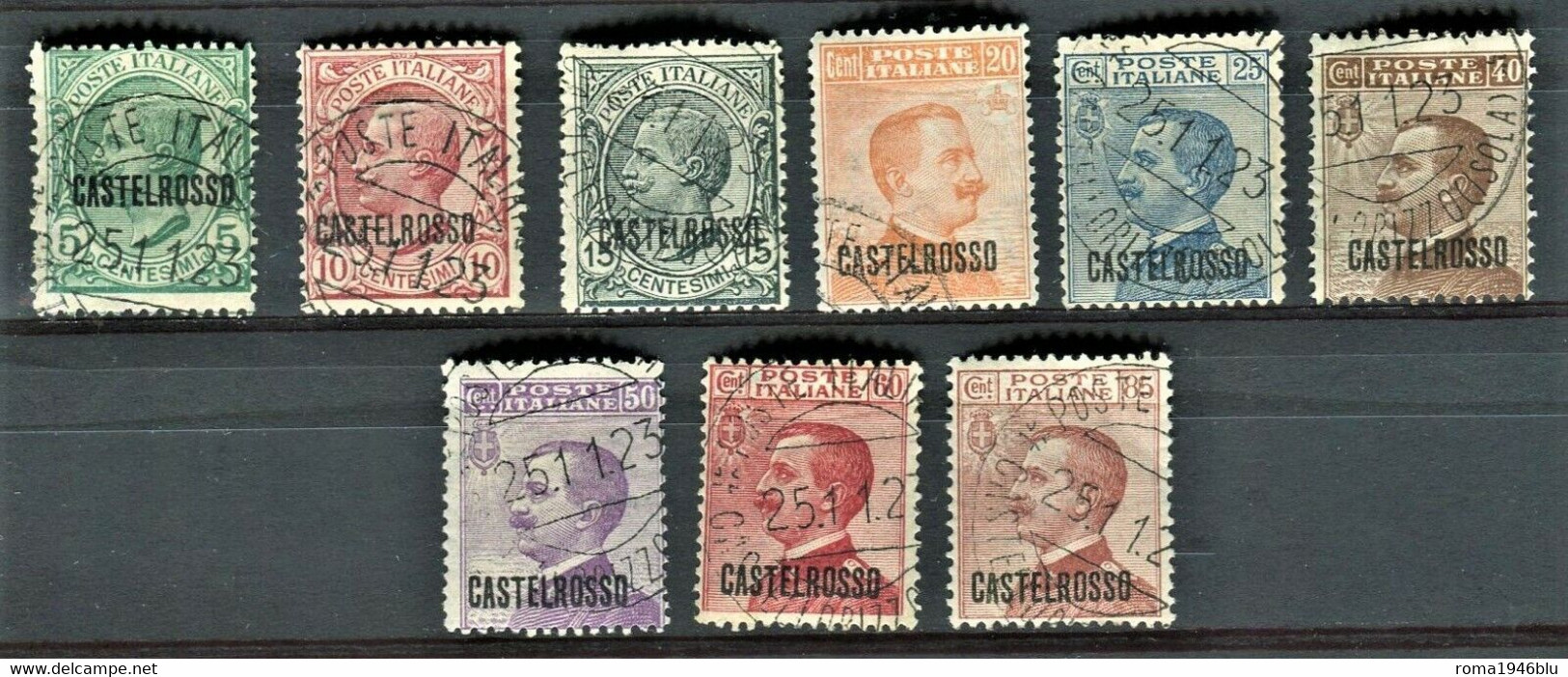 CASTELROSSO 1922 SOP.TI SERIE CPL. USATA - Castelrosso