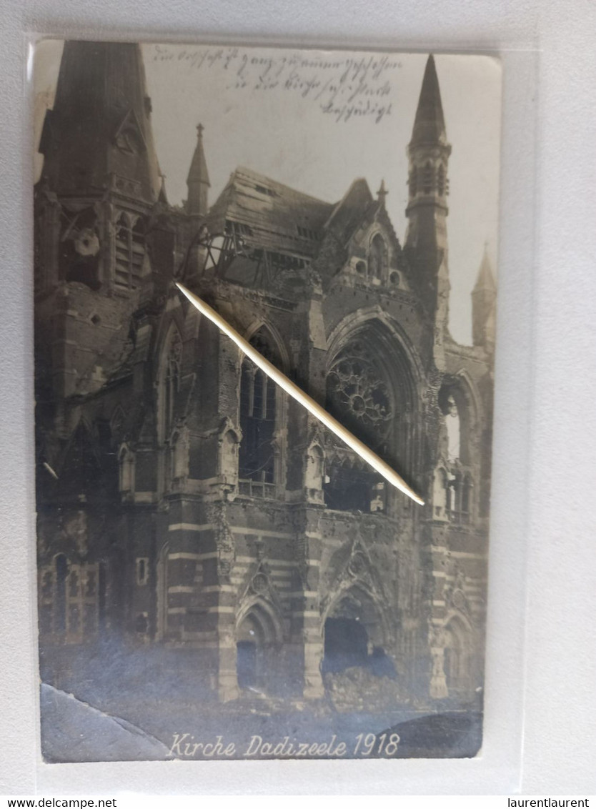 DADIZEELE - 1918 - Kirche 1912 - Foto - Moorslede