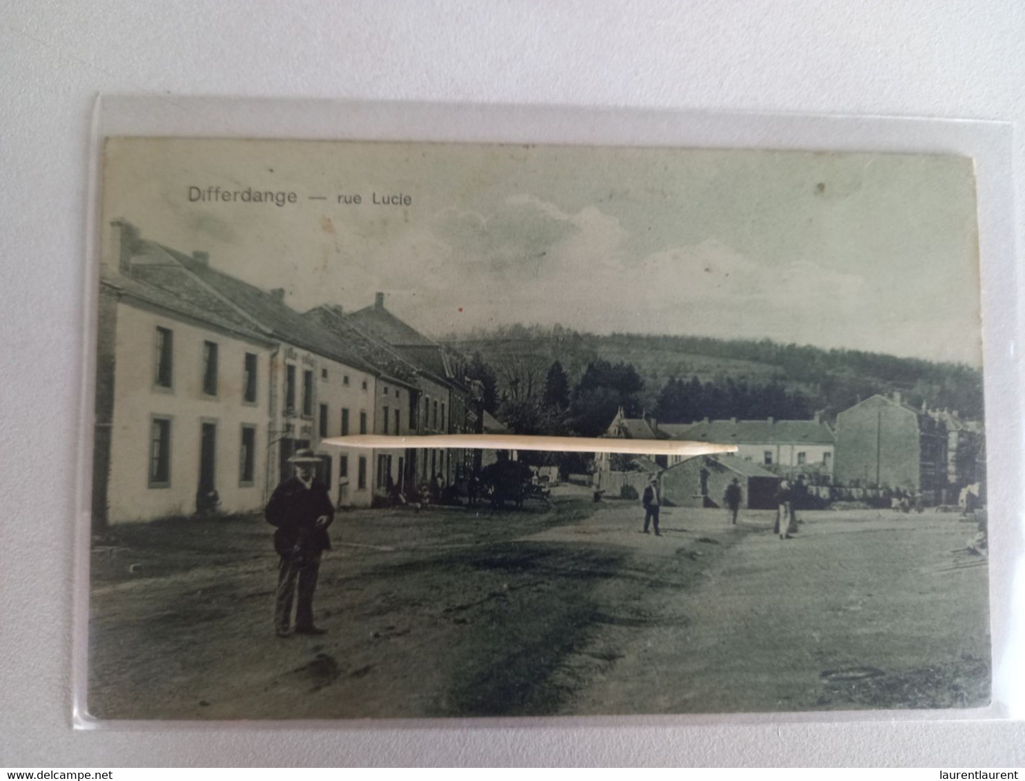 DIFFERDANGE  - Rue Lucie, Circulé 1911, Rare - Differdingen