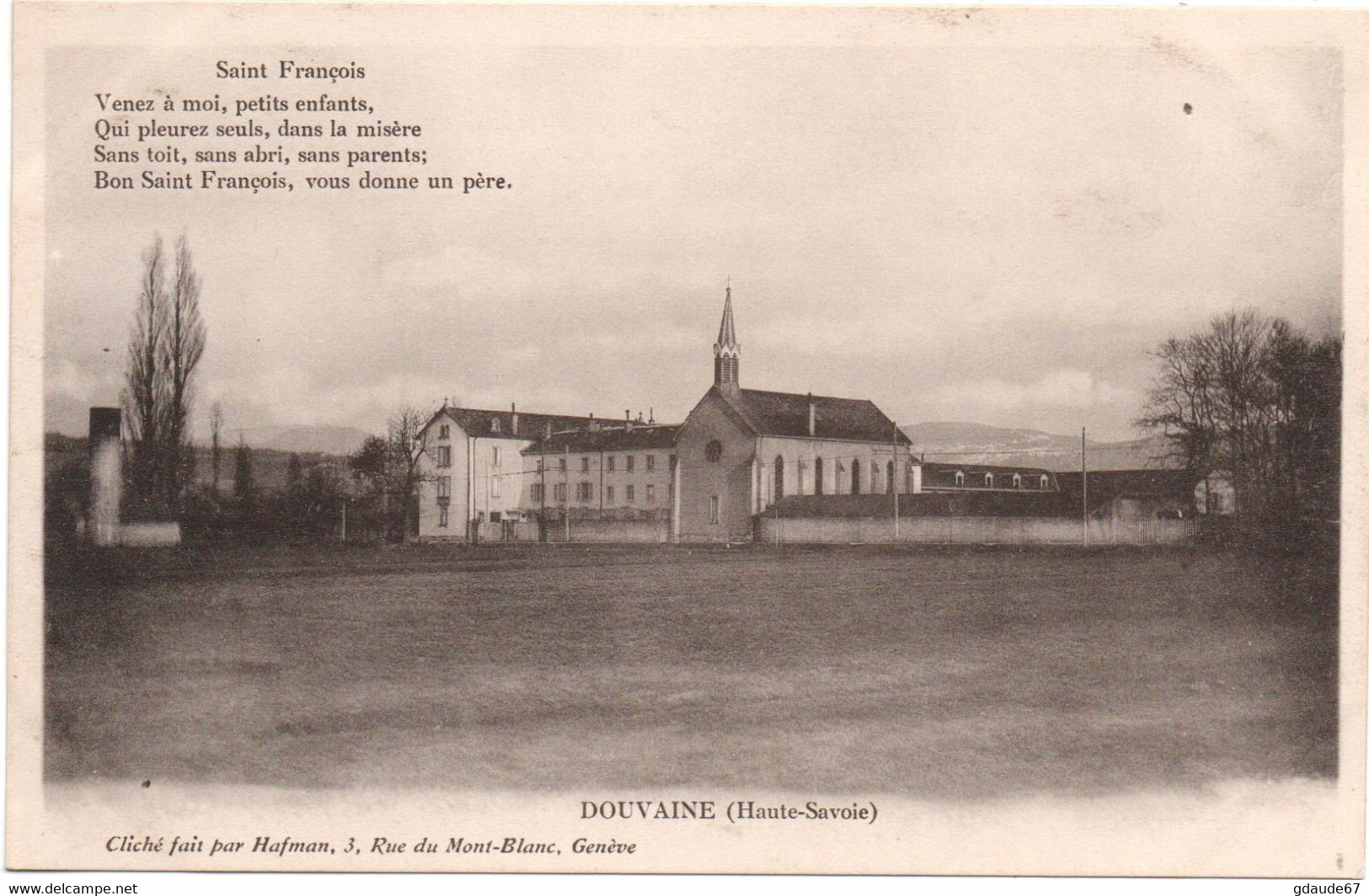 DOUVAINE (74) - SAINT FRANCOIS DE SALES - Douvaine