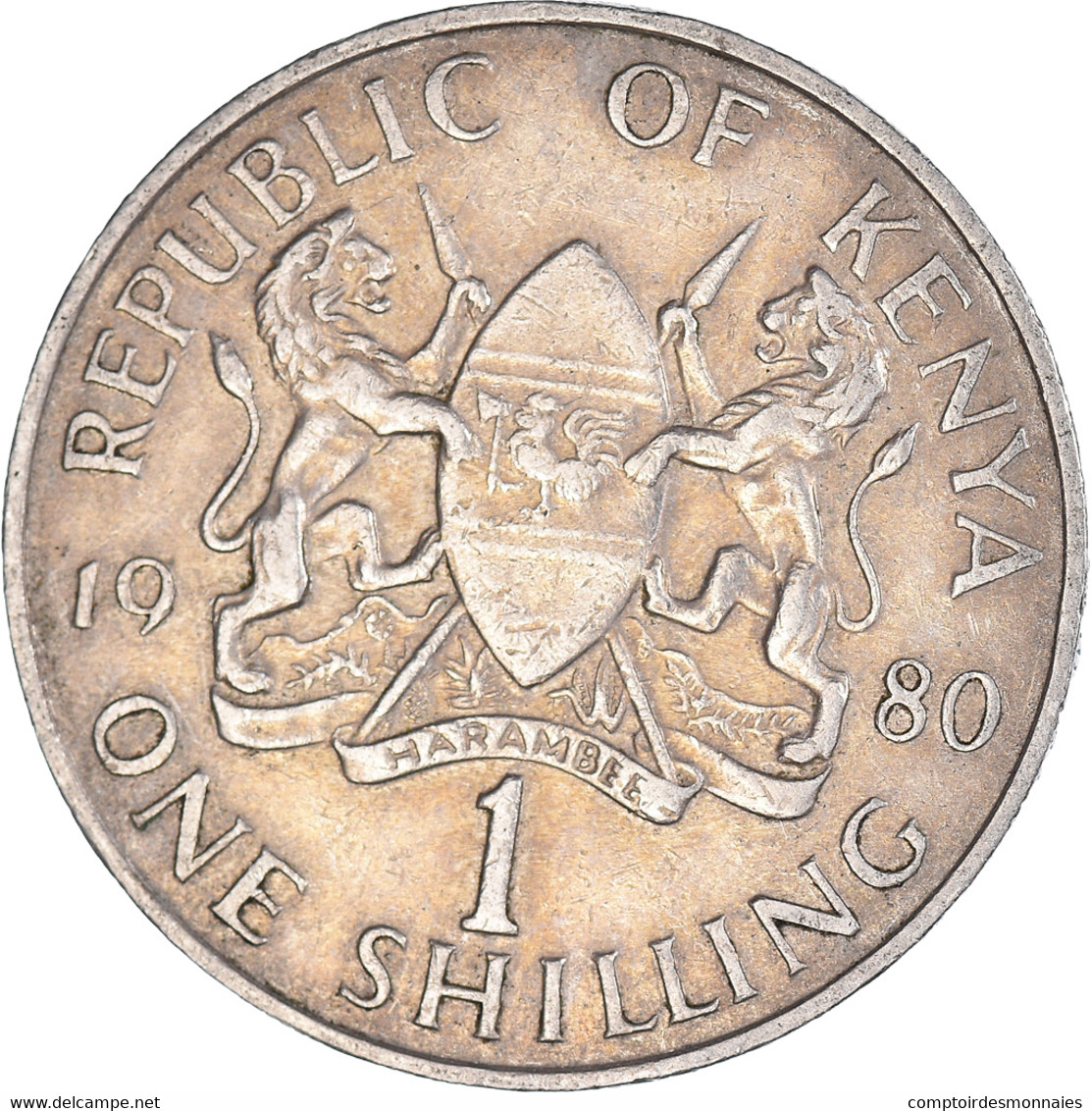 Monnaie, Kenya, Shilling, 1980 - Kenya