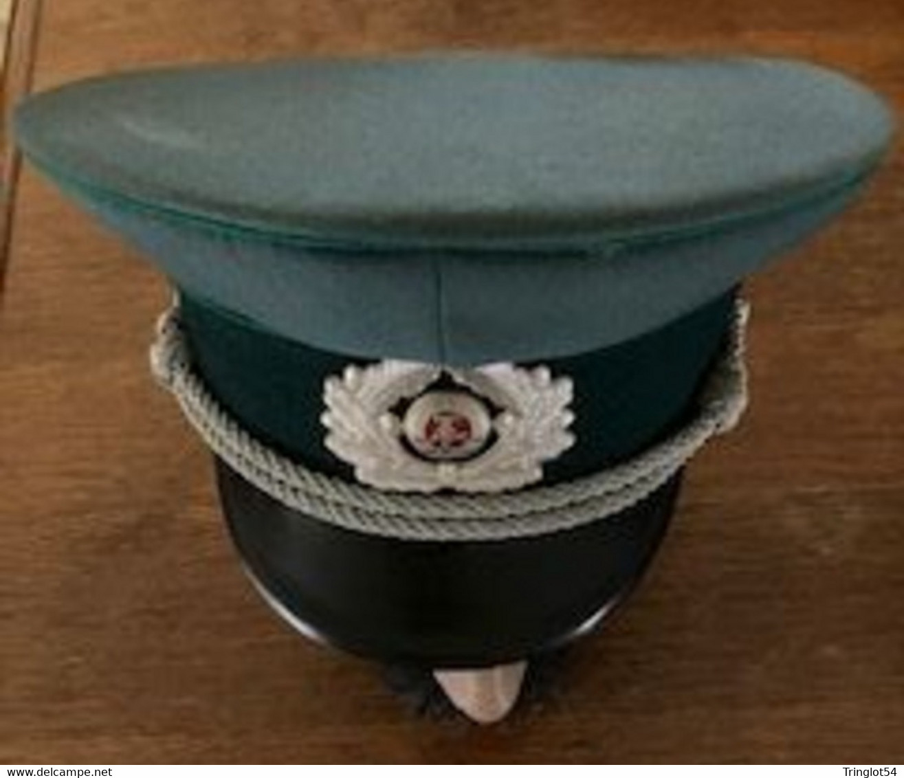 CASQUETTE  ALLEMAGNE DE L'EST " DDR " Taille 57 Bandeau Vert Foncé - Casques & Coiffures