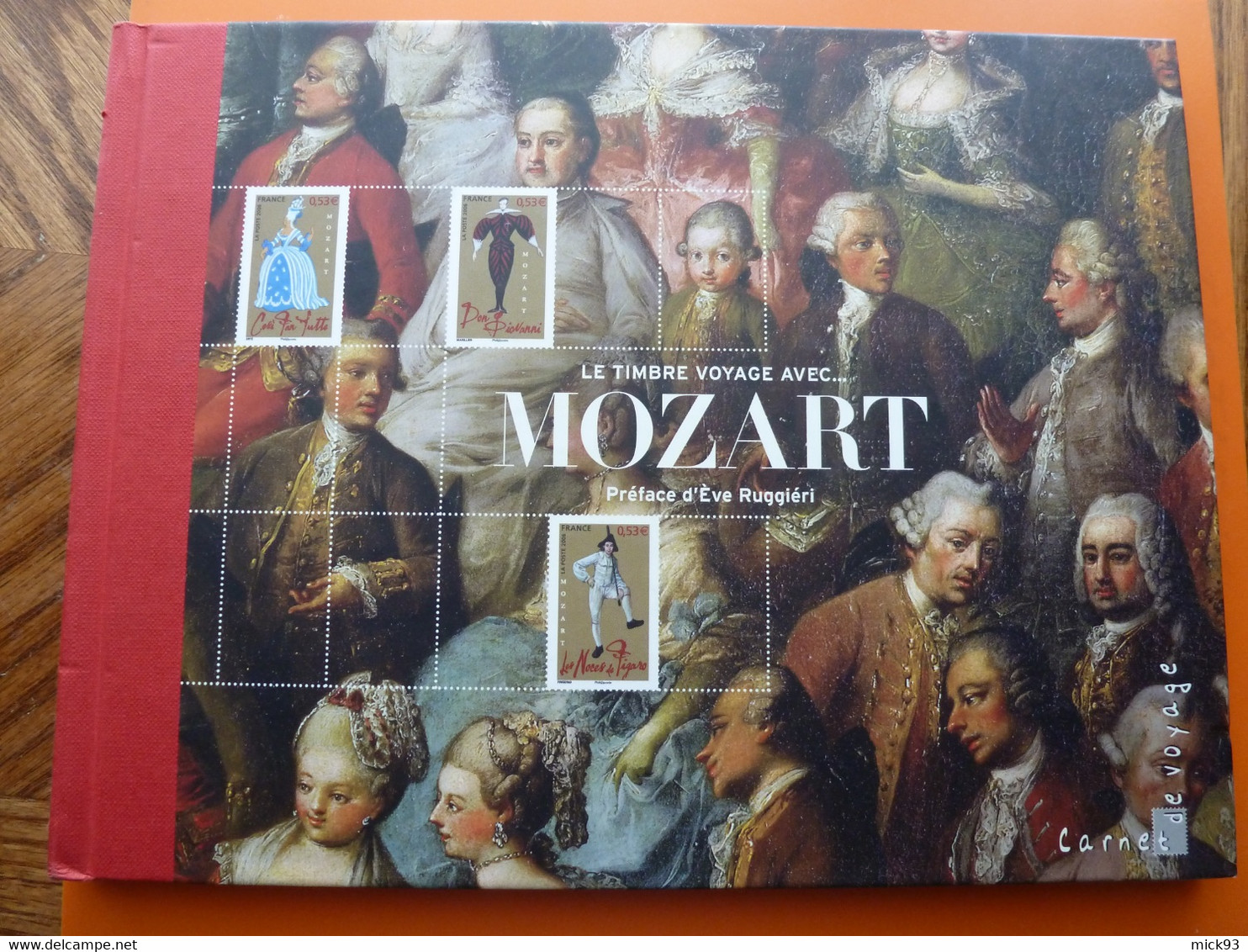 France. Livre Mozart Avec Timbres Y&T 3917 à 3922 - Collectors