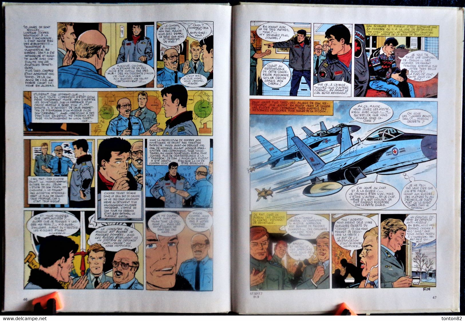 Albert Weinberg - Dan Cooper - 28 - F 111 En Péril - Éditions Hachette - ( E.O. 1981 ) . - Dan Cooper