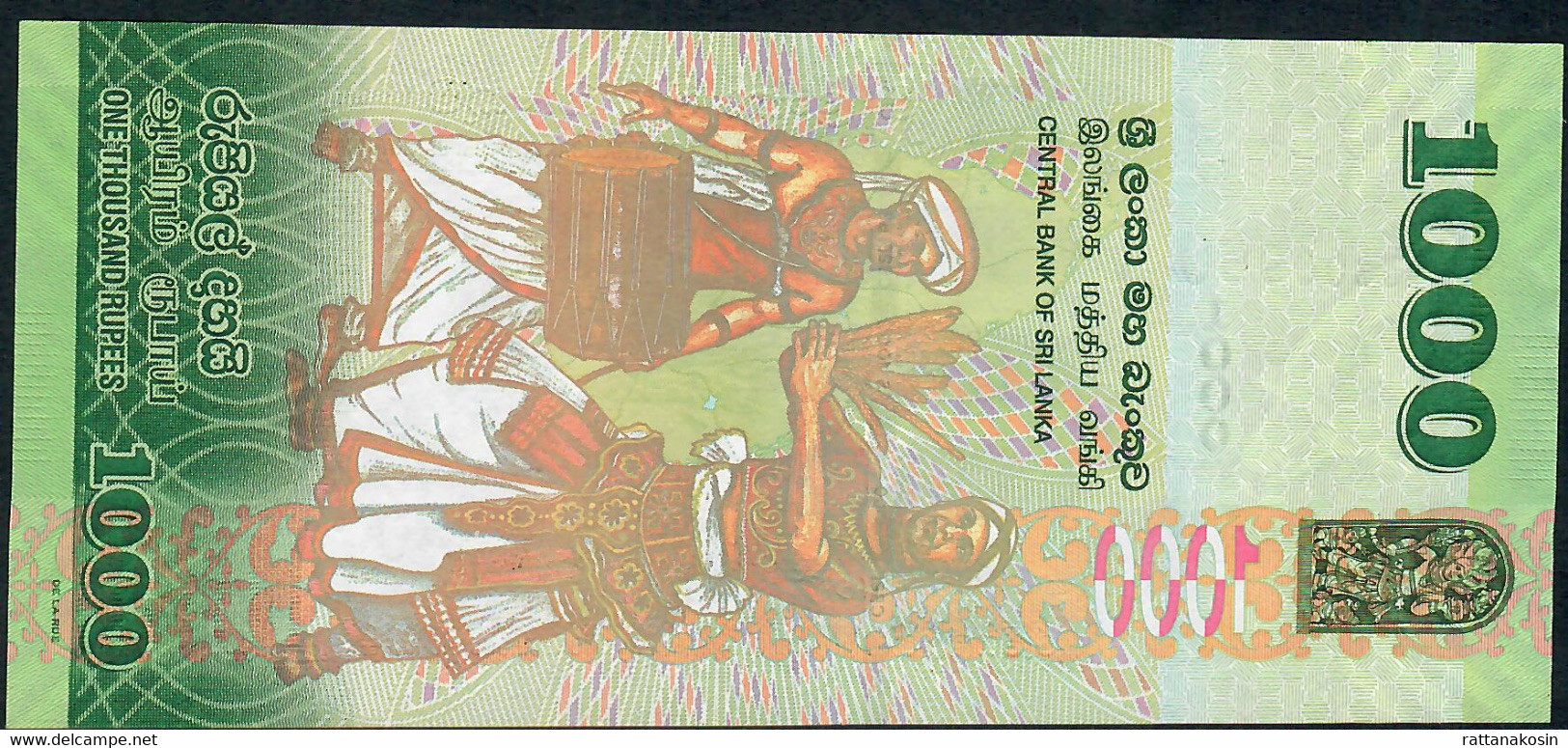 SRI LANKA P127a 1000 RUPEES 2010 #S/58   UNC. - Sri Lanka