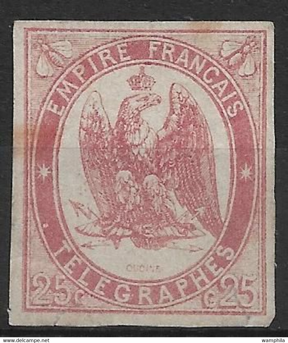 France Télégraphe N°1 (*), Cote 375€ . - Telegraaf-en Telefoonzegels