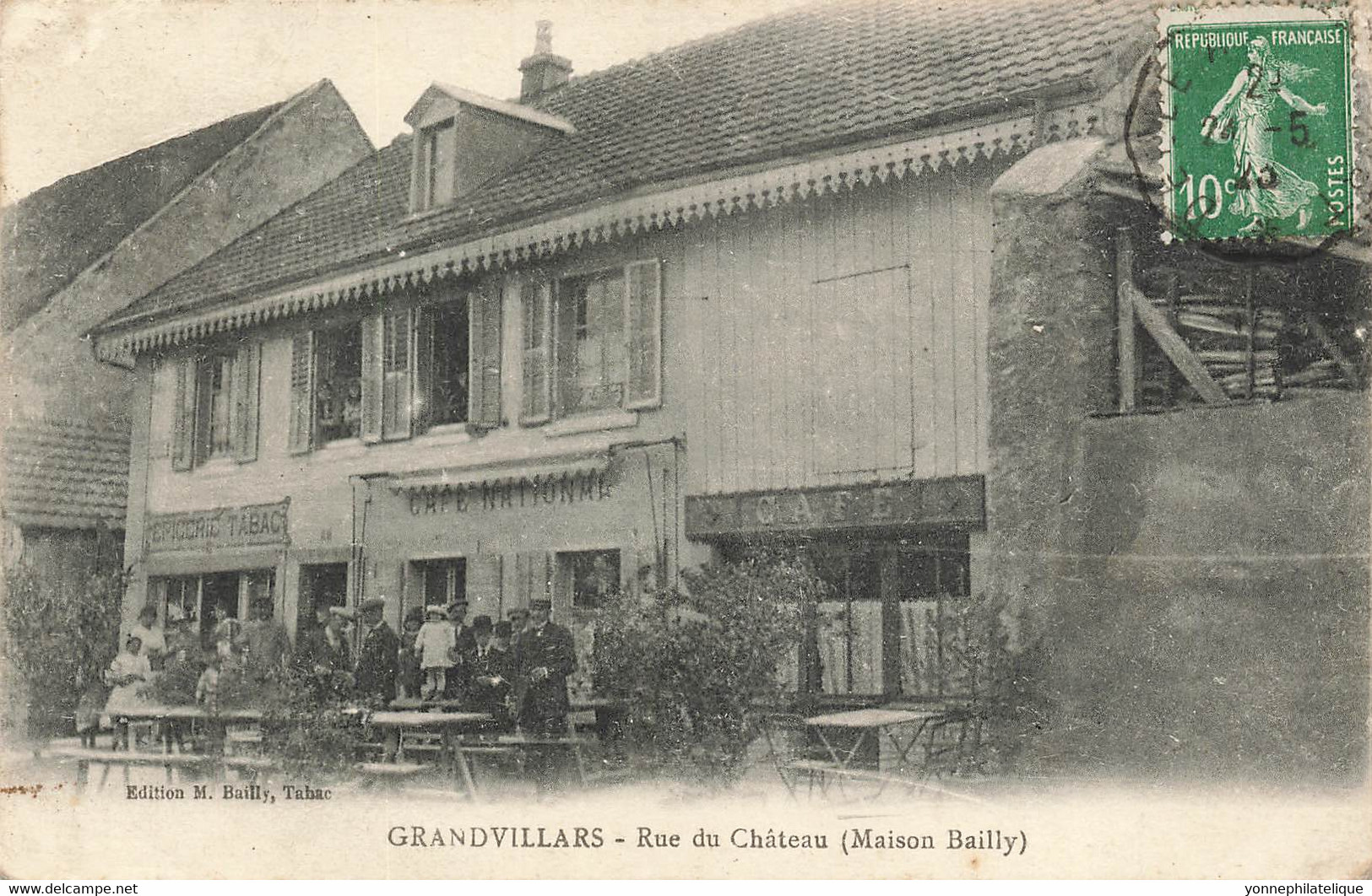 90 - TERRITOIRE DE BELFORT - GRANDVILLARS - Rue Du Château - Maison Bailly - Superbe - 10107 - Grandvillars