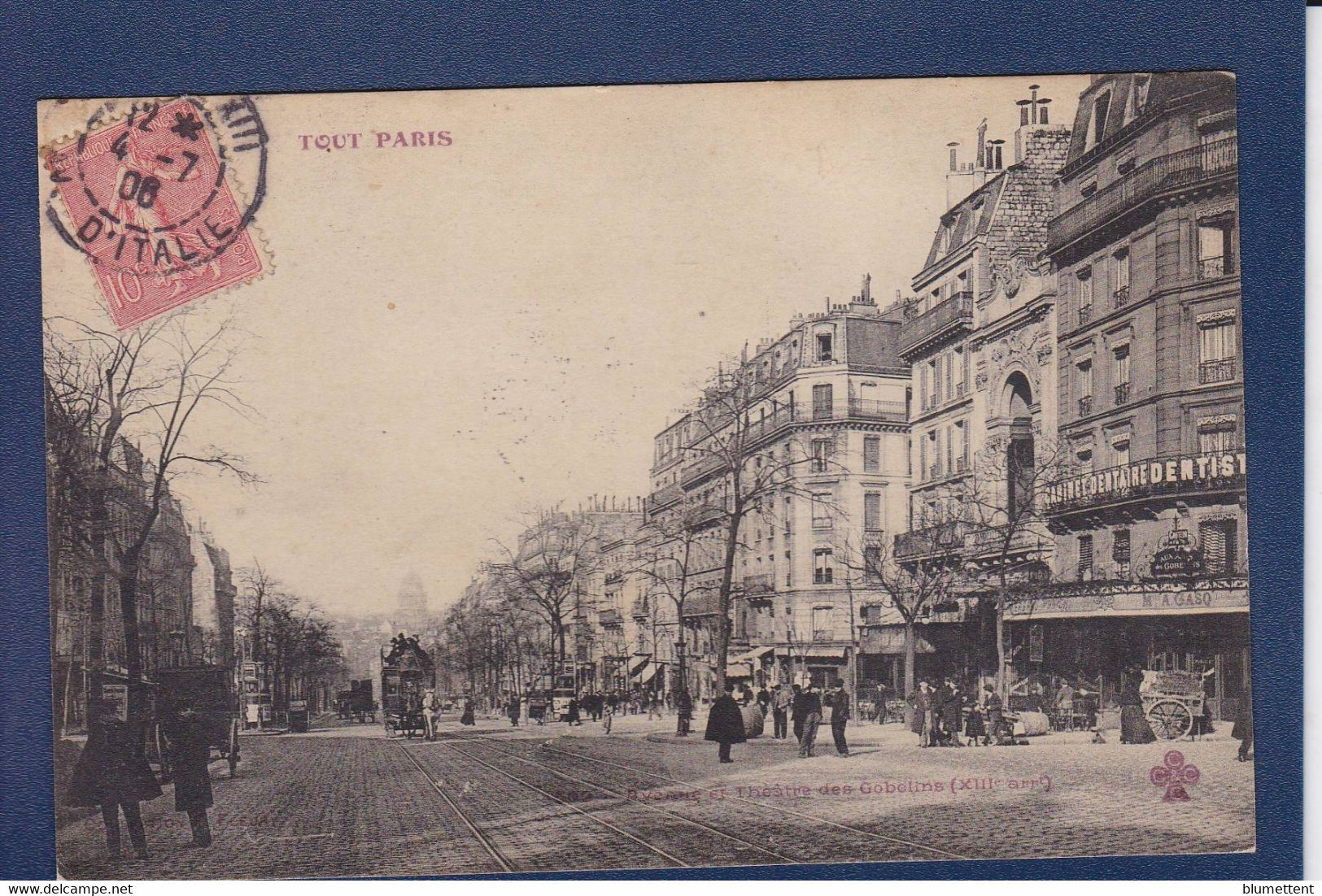 CPA [75] Paris > Série Tout Paris N° ? Circulé - Loten, Series, Verzamelingen