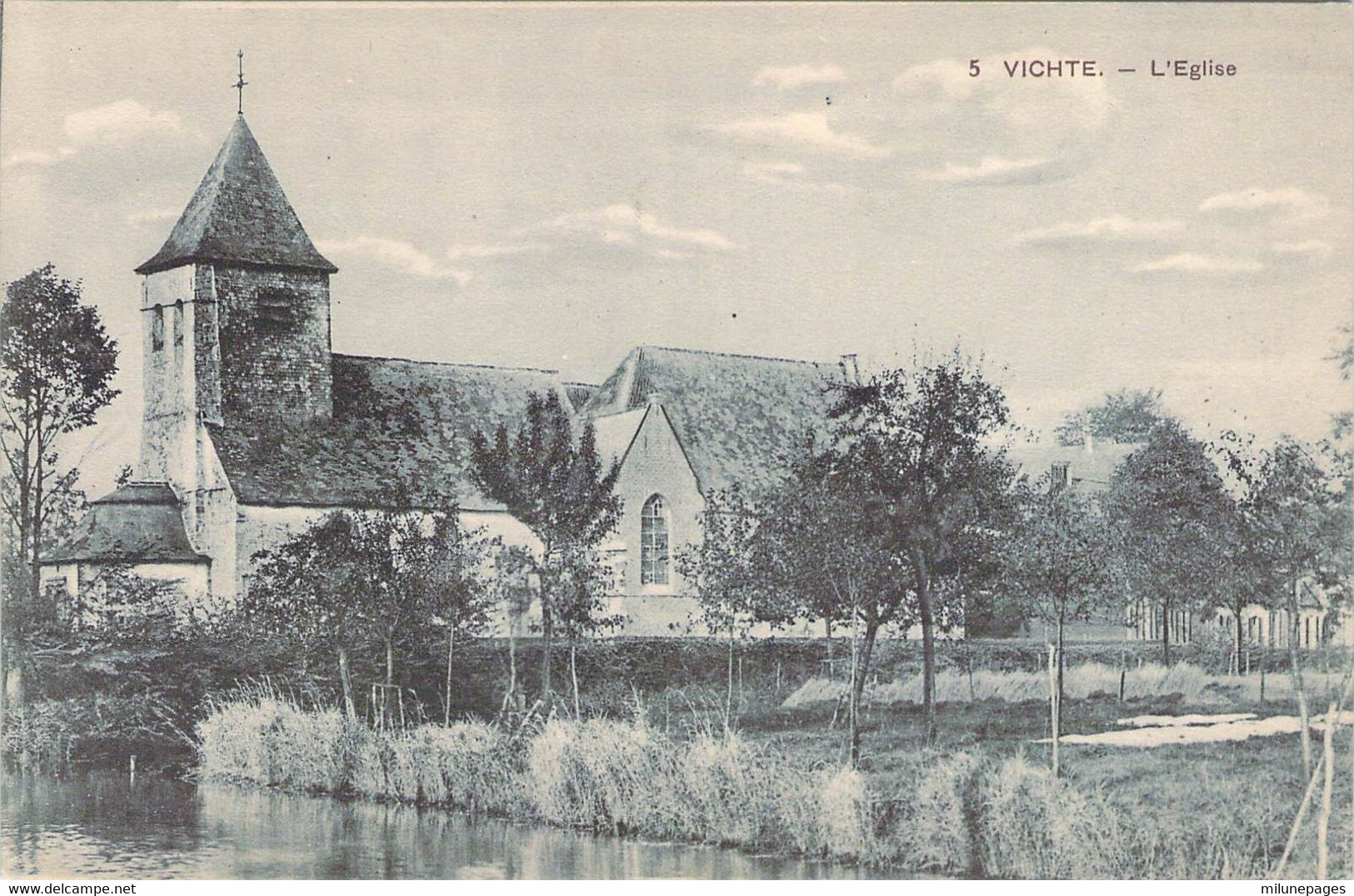 Belgique Belgie FO L'église De Vichte Près D'Anzegem - Anzegem