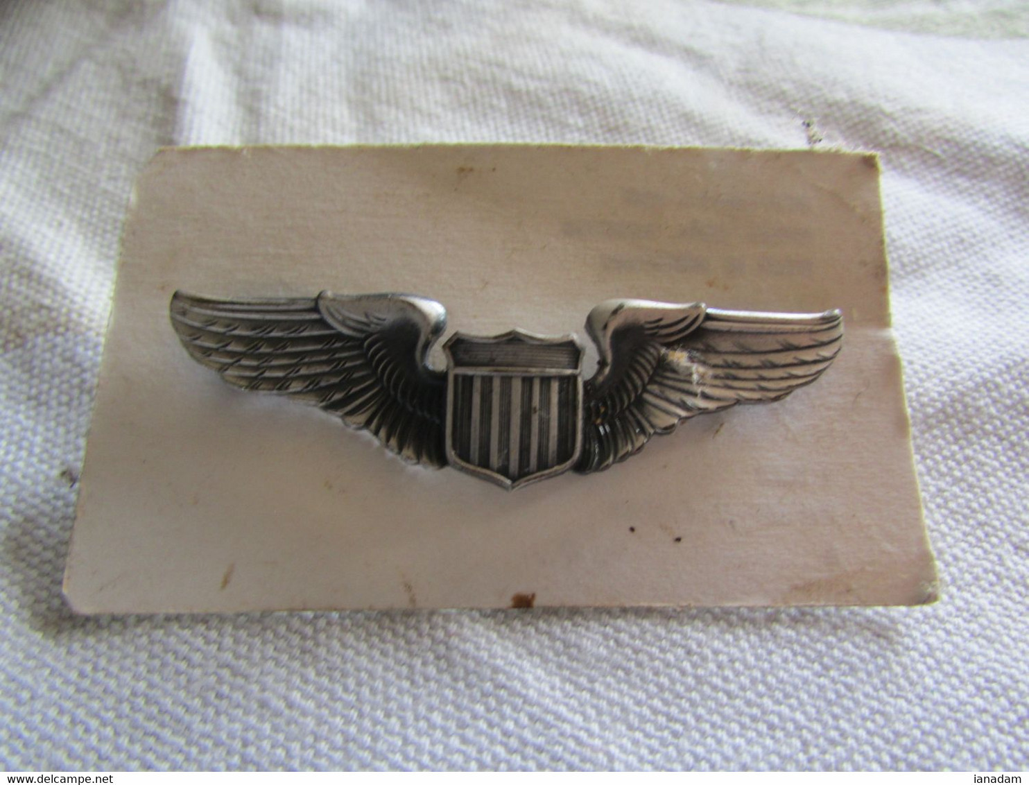 1980's Small US Air Force Pilots Wing - Luchtmacht