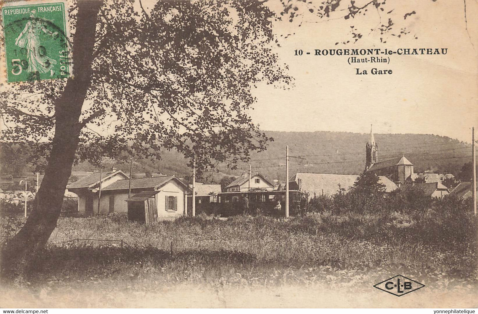 90 - TERRITOIRE DE BELFORT - ROUGEMONT-LE-CHATEAU - La Gare - Superbe - 10135 - Rougemont-le-Château