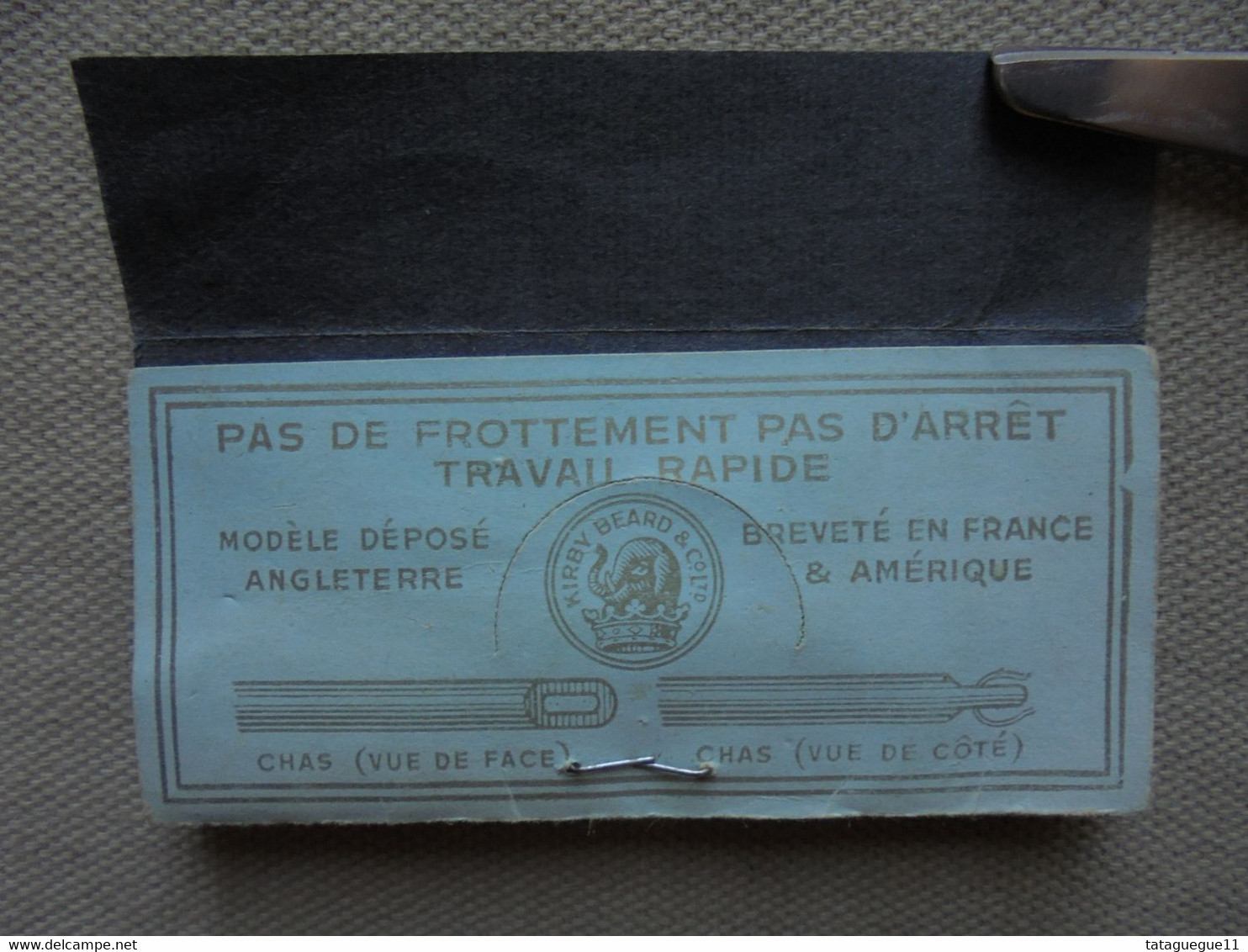 Ancien - Sachet D'aiguilles Couture Kirby Beard & Co. Ltd. Angleterre - Autres & Non Classés