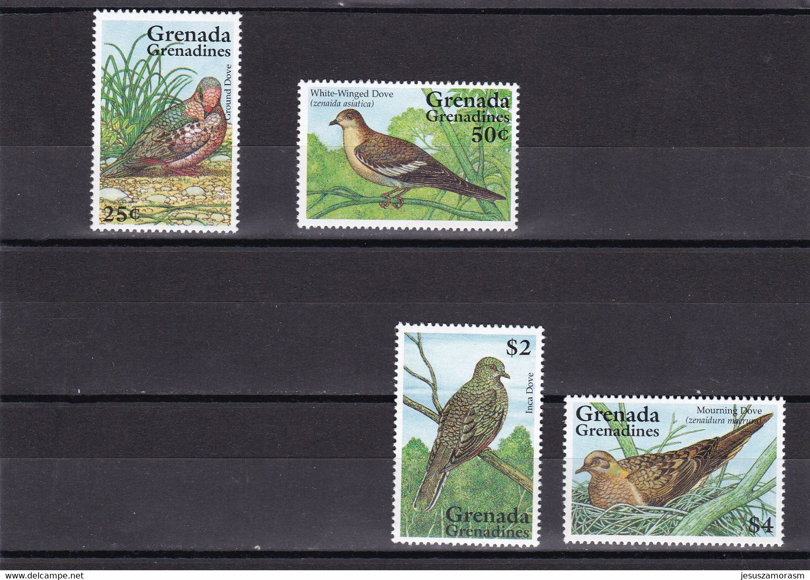 Grenada Grenadines Nº 1666 Al 1669 - Grenada (1974-...)