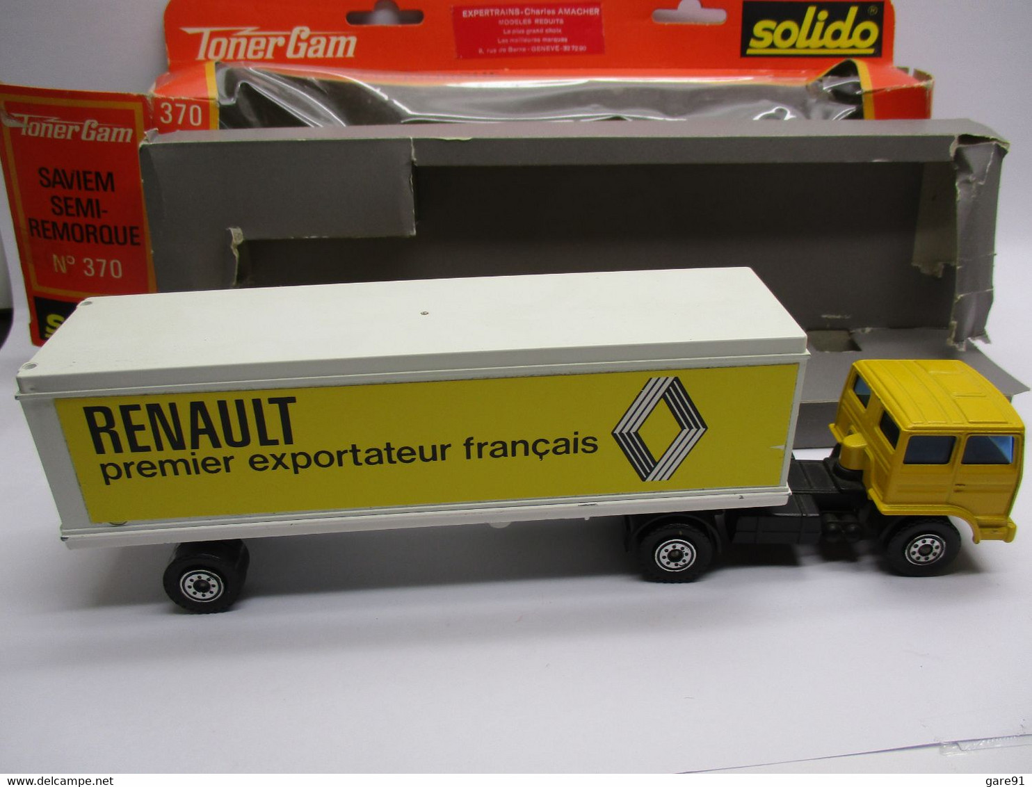 SOLIDO  Saviem Semi-Remorque - Jouets Anciens
