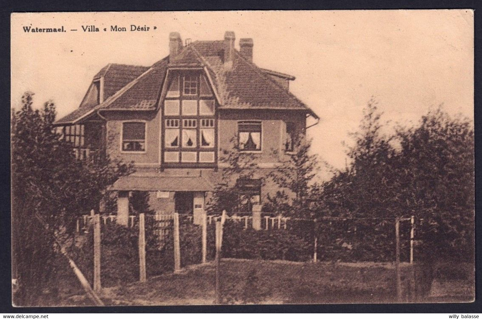 +++ CPA - WATERMAEL - Villa " Mon Désir "  // - Watermaal-Bosvoorde - Watermael-Boitsfort