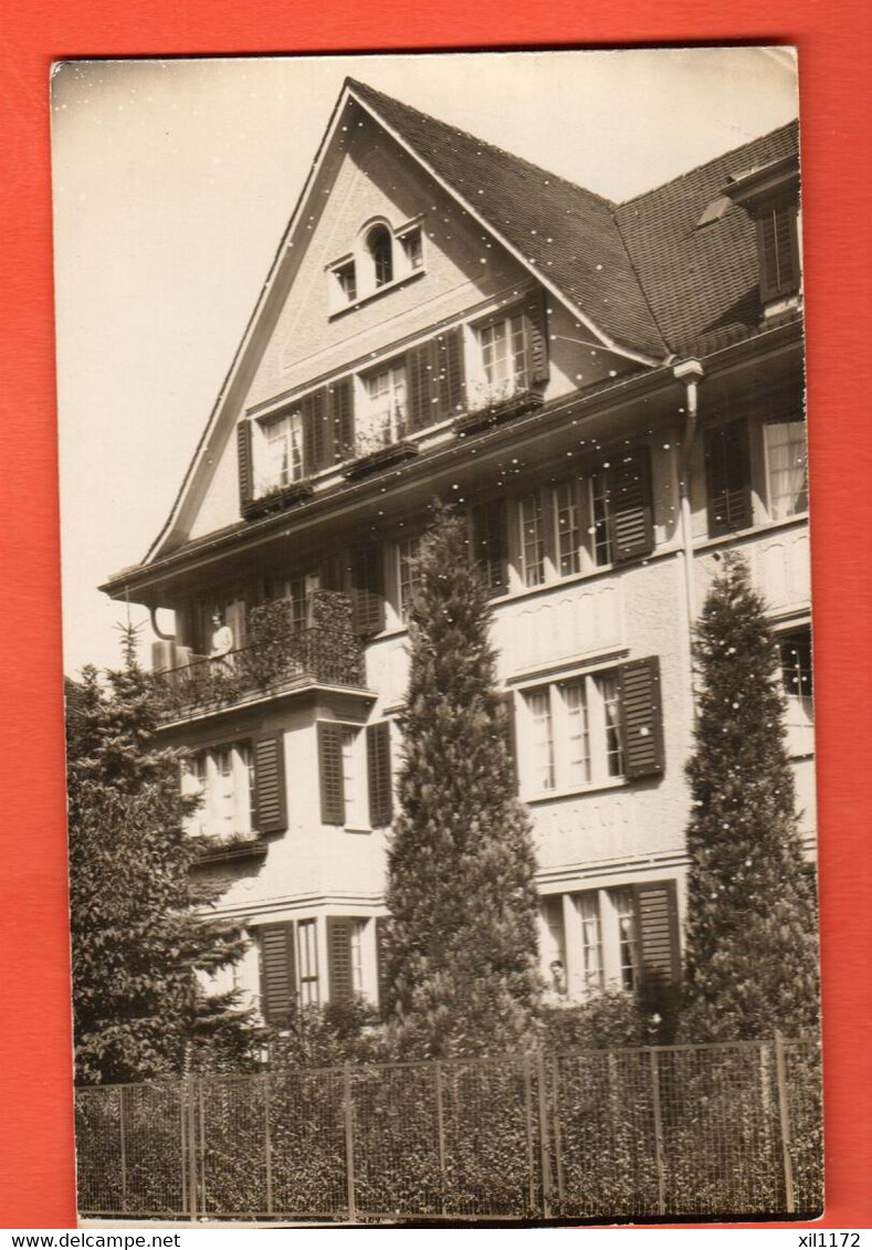 ZTS-04  Fotokarte Winterthur Familienhaus. Gelaufen Mit Stempel Winterthur 1931 - Laufen-Uhwiesen 