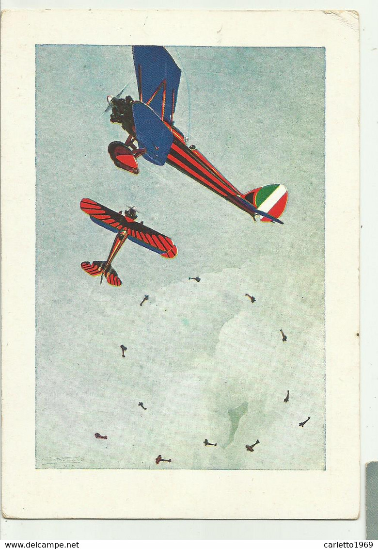 ARMA AERONAUTICA - APPARECCHI CAPRONI - DISEGNO DI FERRARI   - NV  FG - Guerre 1939-45