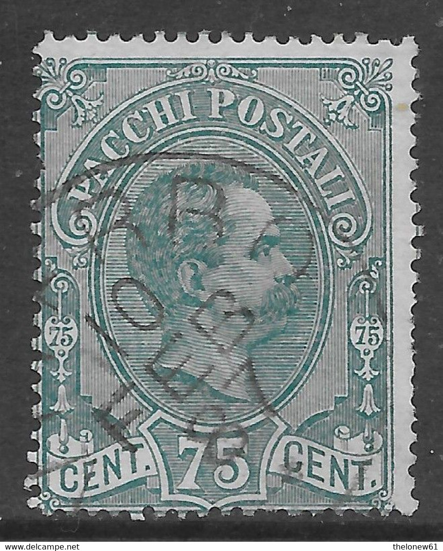 Italia Italy 1884 Regno Pacchi Postali C75 Sa N.PP4 US - Paketmarken