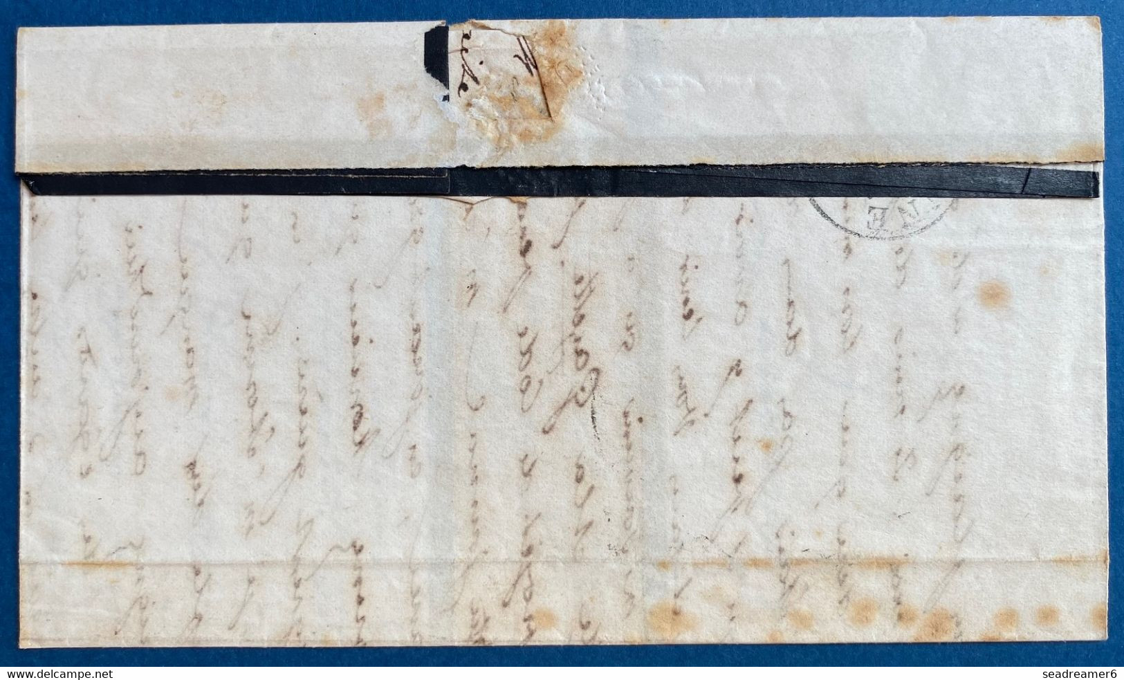 Suisse Lettre Du 24 Aout 1866 N°36 Oblitéré Dateur De Porrentruy Pour Bienne TTB - Marcophilie