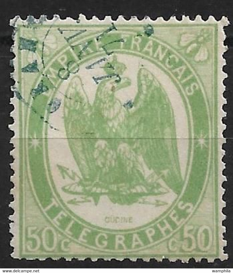 France Télégraphe N°6 Oblitéré Oran (Algérie). Cote 20€ . - Altri & Non Classificati