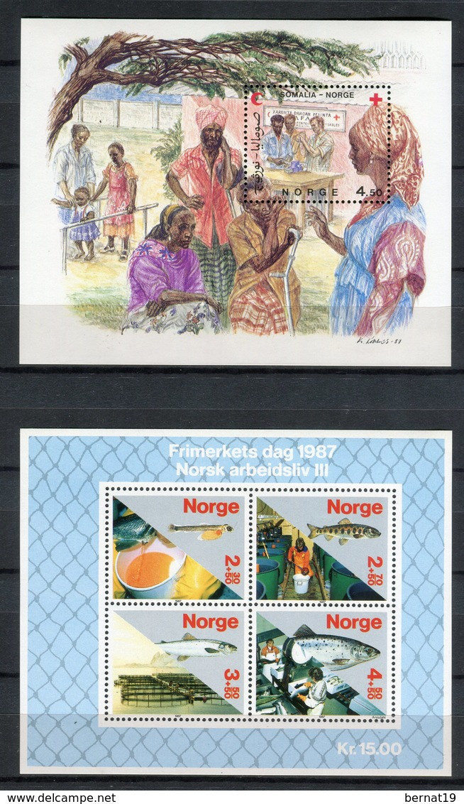 Noruega 1987 Completo ** MNH. - Ganze Jahrgänge