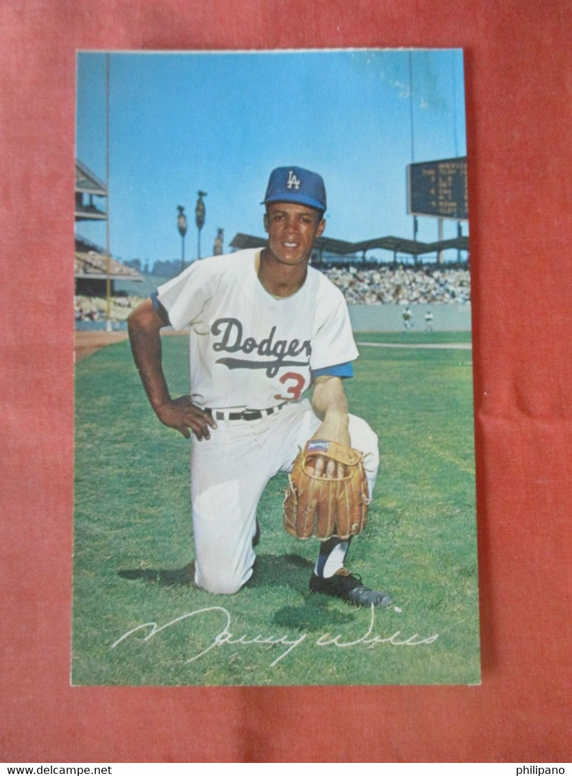 Baseball   Maury Wills. Los Angles Dodgers.         Ref 5722 - Baseball