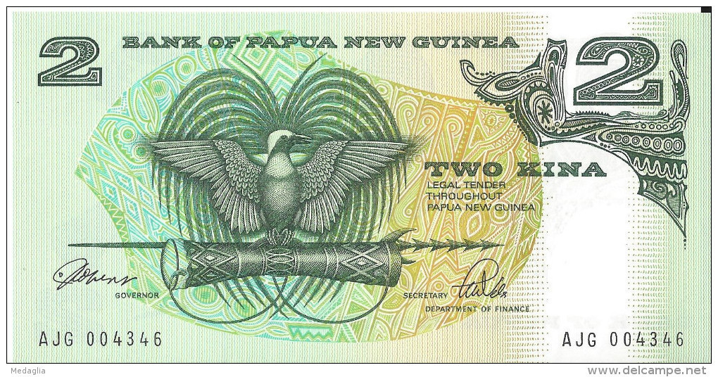 NOUVELLE GUINEE - 2 Kina UNC - Papouasie-Nouvelle-Guinée