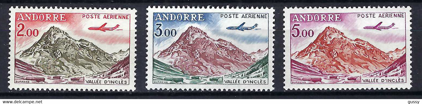 ANDORRE FRANCAIS P.A. 1961-64: Lot De Neufs** - Airmail