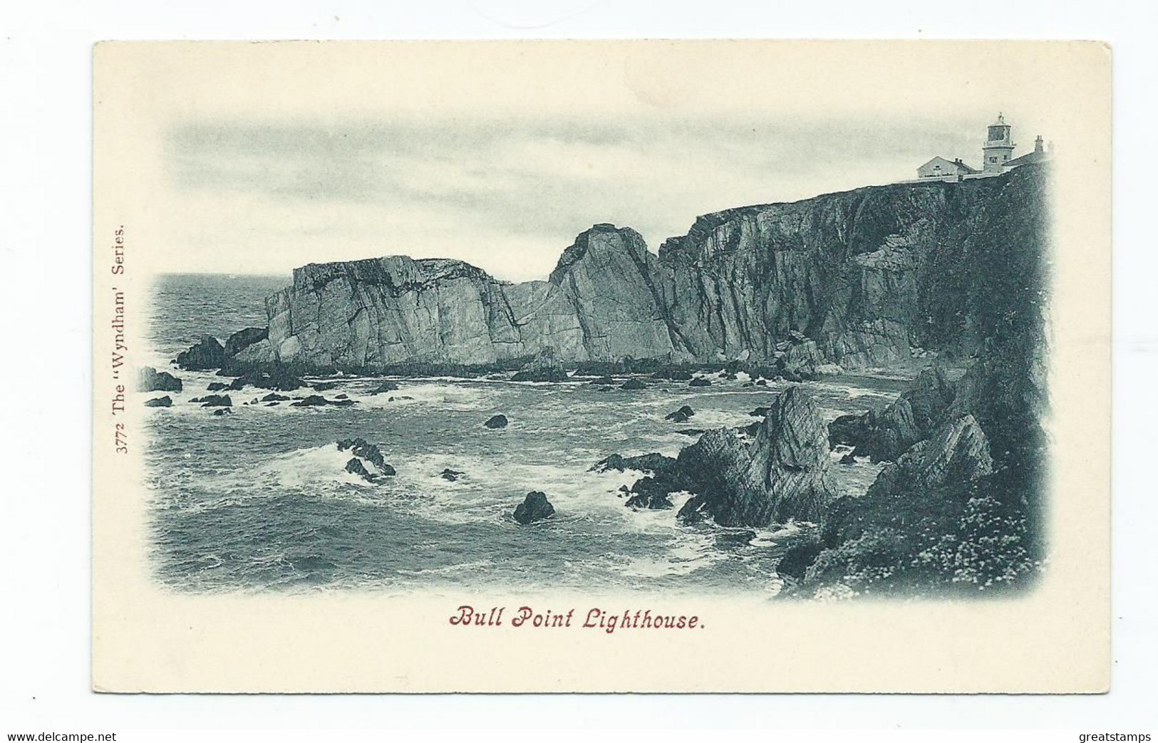 Devon  Postcard   Bull Point Lighthouse Wyndham Series Unused - Exeter