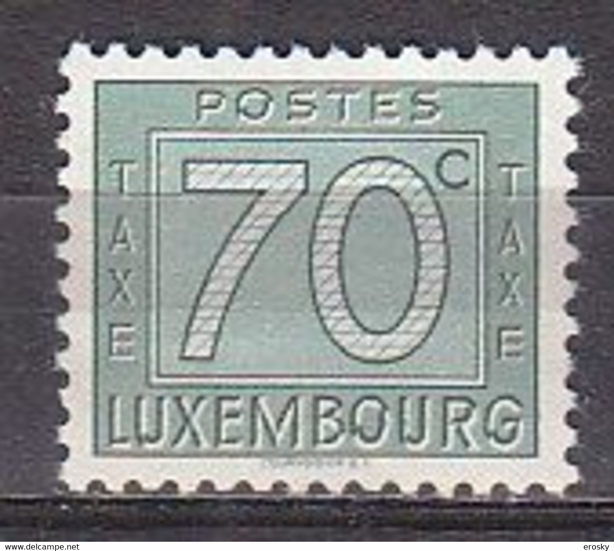 Q4487 - LUXEMBOURG TAXE Yv N°28 * - Portomarken