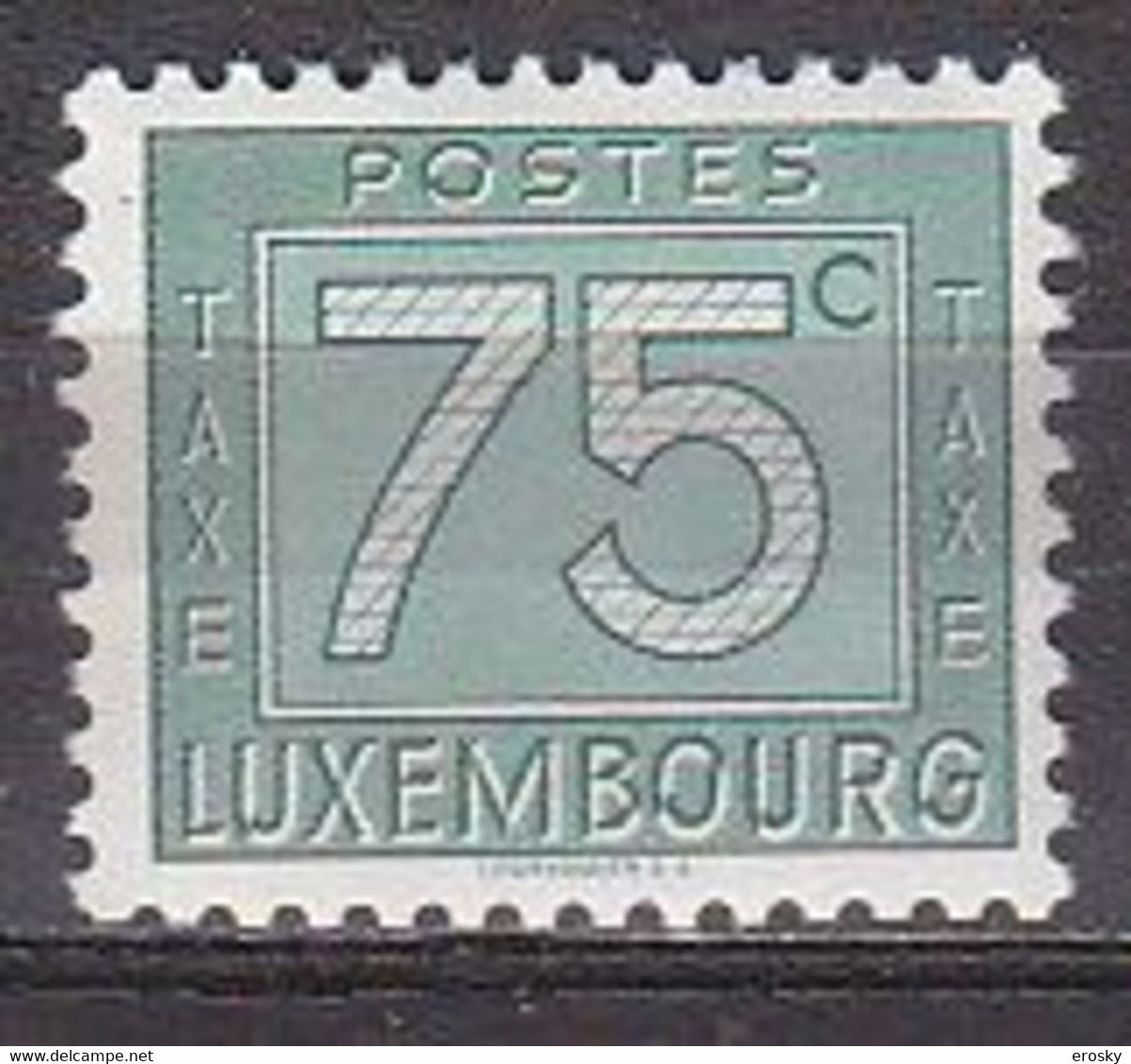 Q4488 - LUXEMBOURG TAXE Yv N°29 * - Portomarken