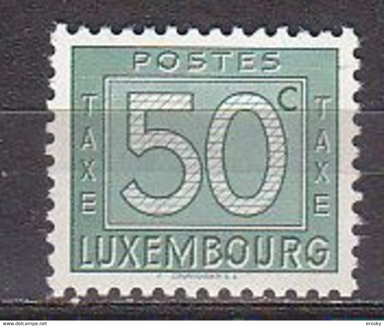 Q4495 - LUXEMBOURG TAXE Yv N°27 ** - Taxes