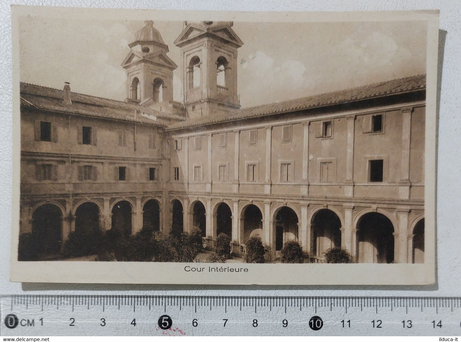I121139 Cartolina - Roma - Cour Interieure - Pensionnat Du Sacre Coeur - Educazione, Scuole E Università
