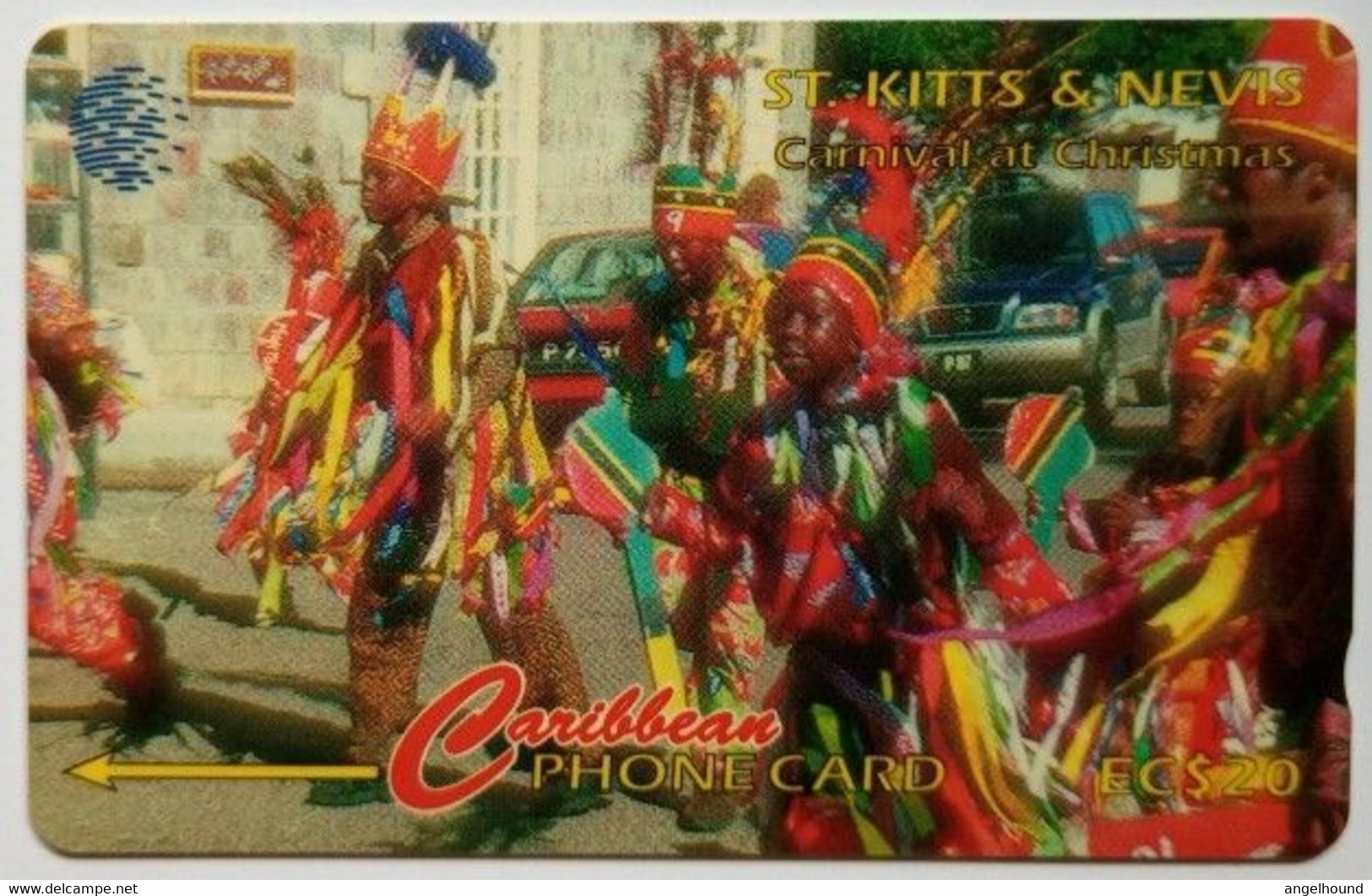 St. Kitts And Nevis  EC$20  197SKBB (  Error ? ) " Carnival At Christmas " - St. Kitts & Nevis